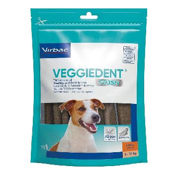C.E.T. Veggiedent Fr3sh Tartar Control Chews for Small Dogs, 11 - 22 pounds, 30 count